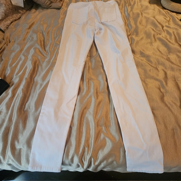 Swank a posh White stretch pants - Picture 1 of 5